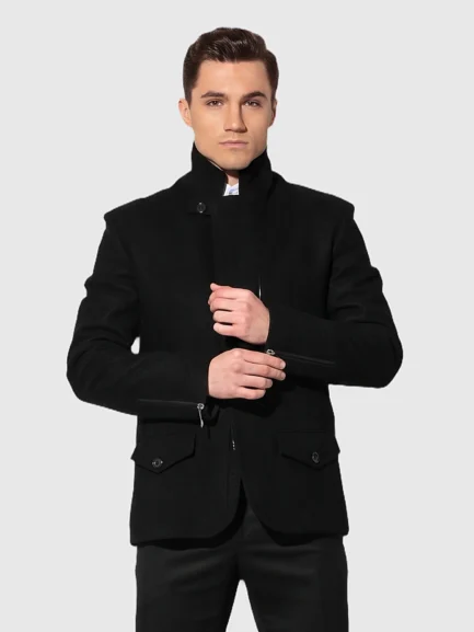 Палто с ципове