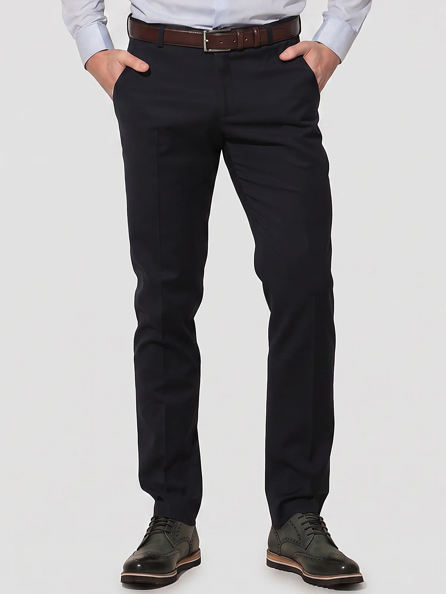 Holly dark blue wool trousers Holly dark blue wool trousers