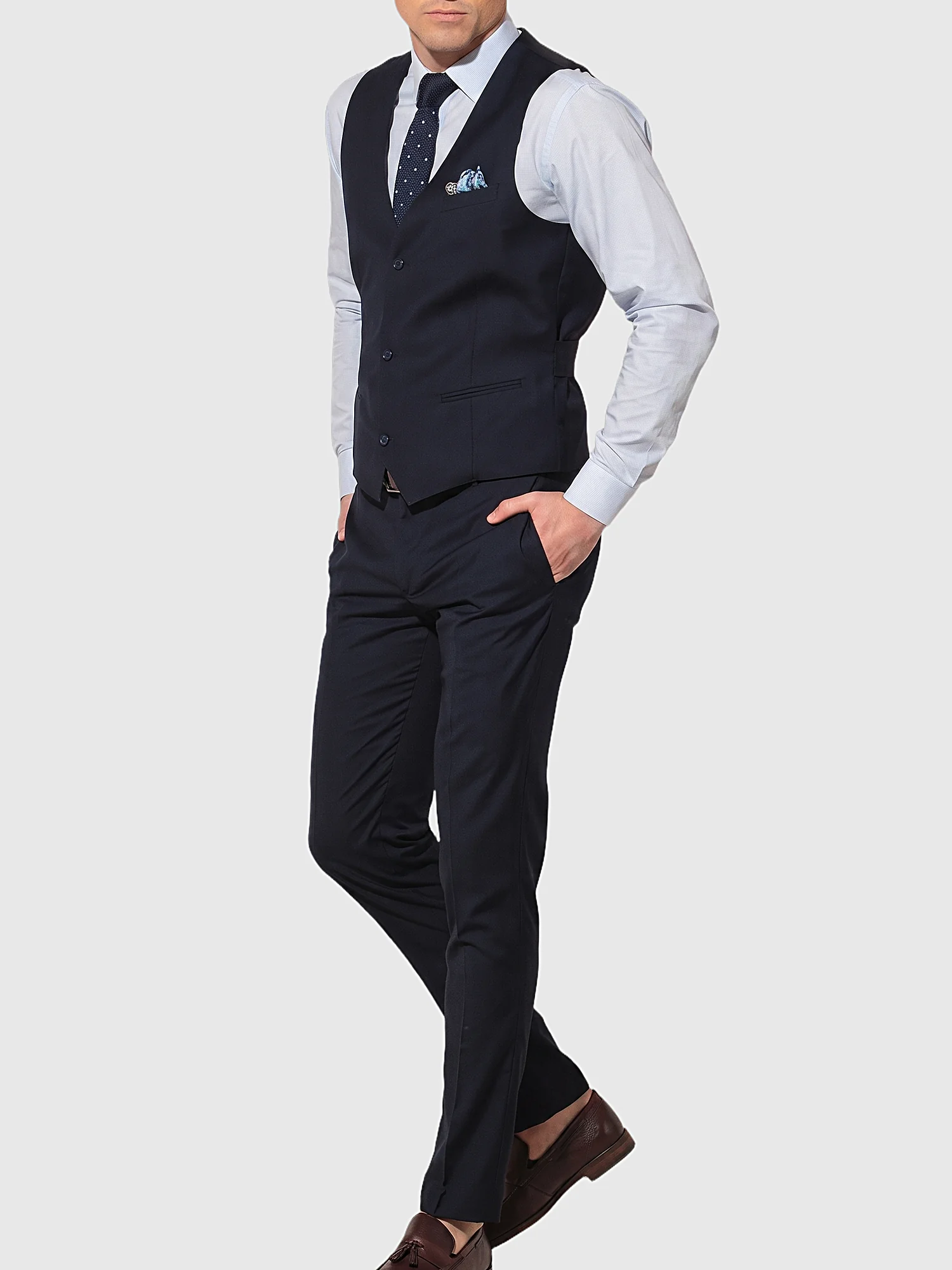 Vest Rage dark blue wool Vest Rage dark blue wool