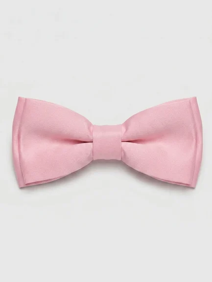 Bow tie pink satin Bow tie pink satin