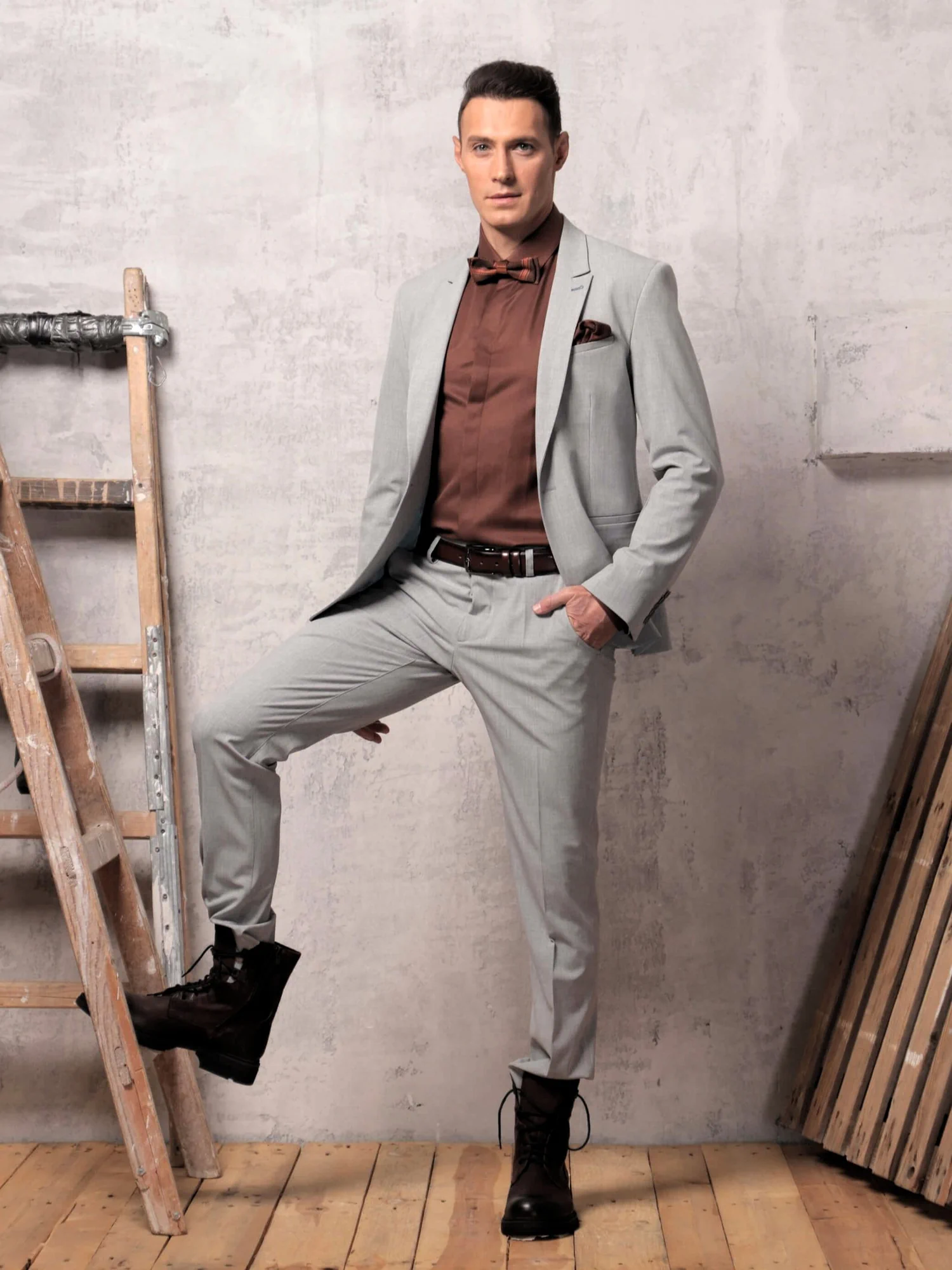Hard light gray wool Hard light gray wool