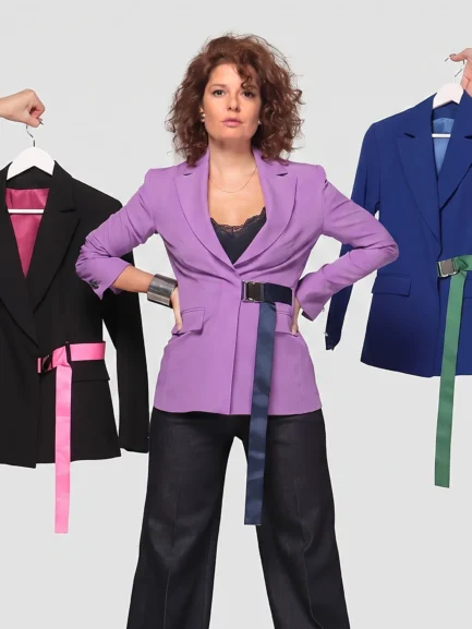Women's jacket Belt different colors