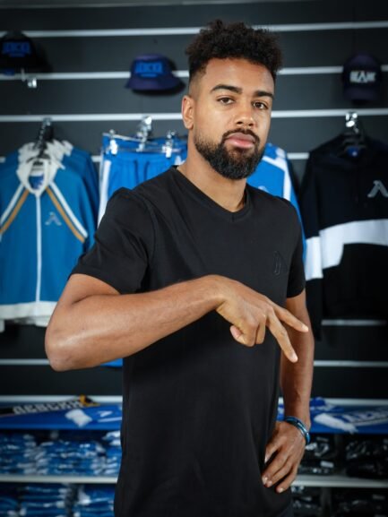 Black t-shirt LEVSKI - A team Black t-shirt LEVSKI - A team