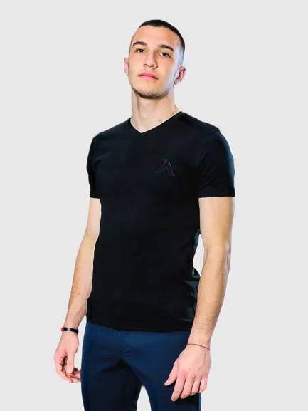 Black t-shirt LEVSKI - A team
