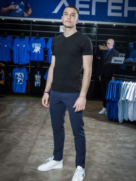 Black t-shirt LEVSKI - A team