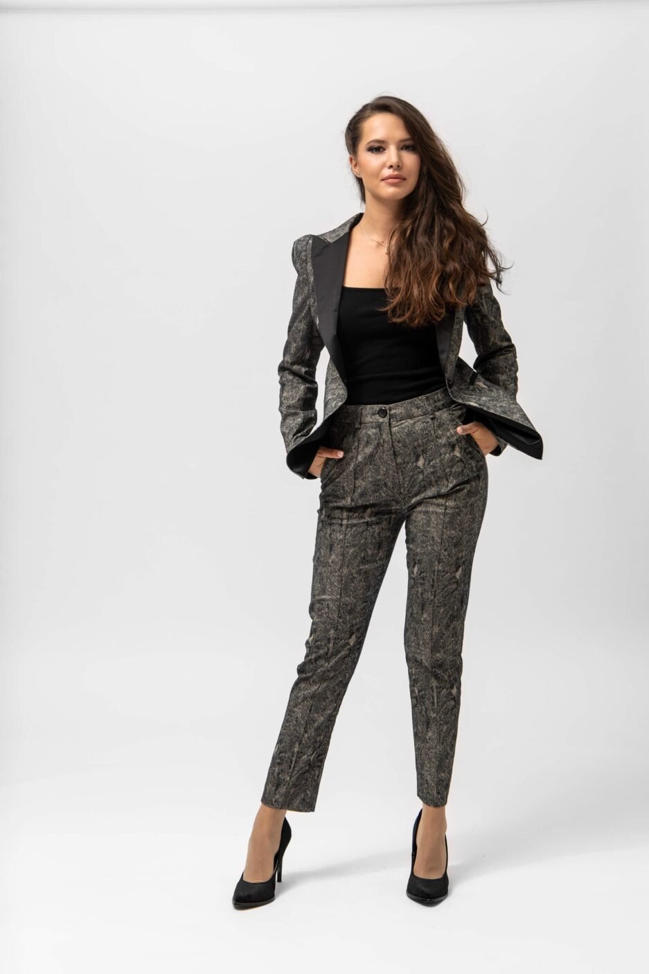 Lara tuxedo jacket for women