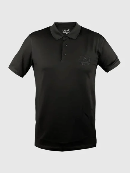 Black polo shirt LEVSKI - A team