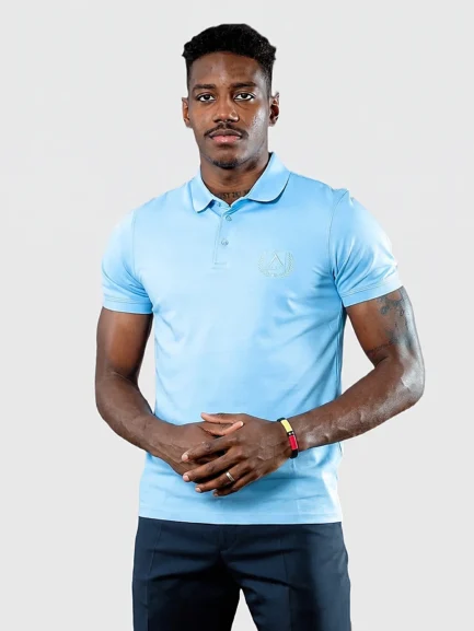 Light blue polo shirt LEVSKI - A team