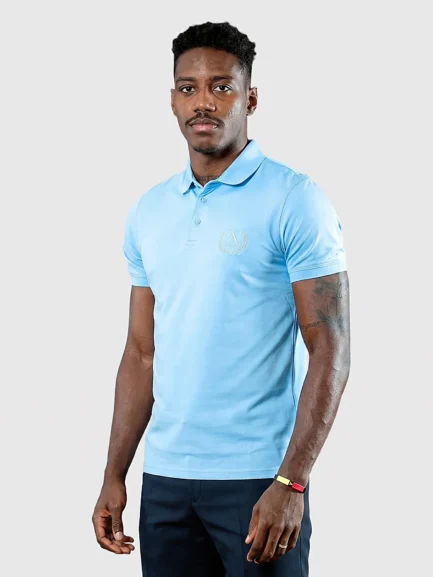 Light blue polo shirt LEVSKI - A team