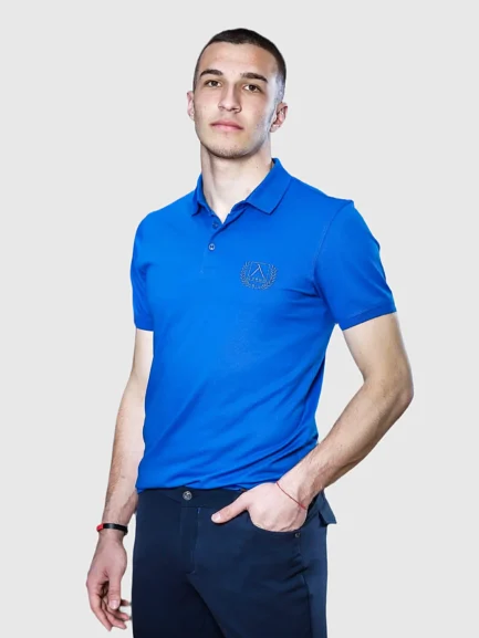 Royal blue polo shirt LEVSKI - A team Royal blue polo shirt LEVSKI - A team