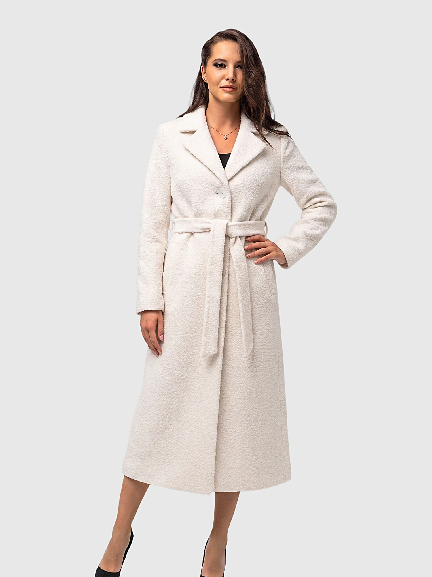 Women's short coat Shine gray check (Копие) (Копие) Women's short coat Shine gray check (Копие) (Копие)